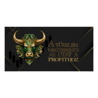 Poster Türelem | Motiváció | Marché Bull