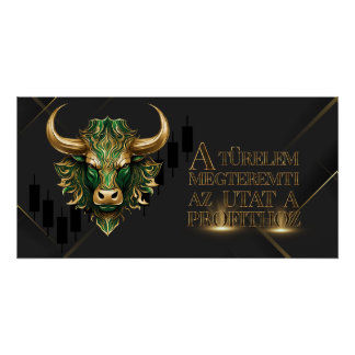 Poster Türelem | Motiváció | Marché Bull