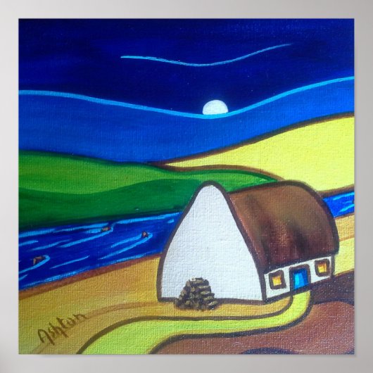 Poster Turf empilé (Devant)