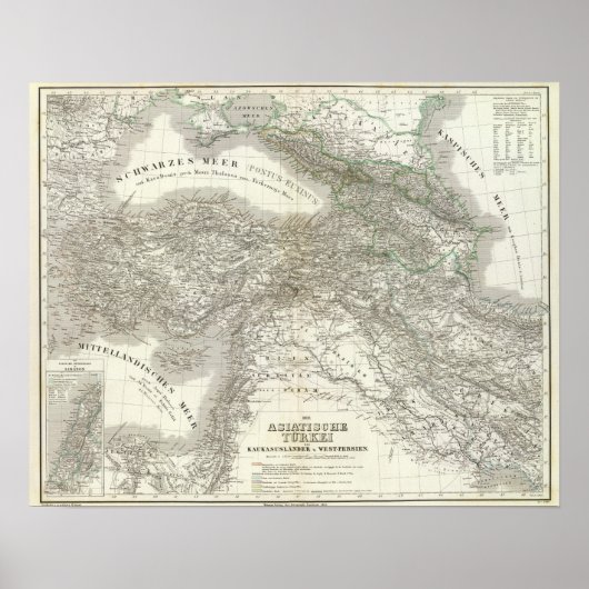 Poster Turkei - Turquie (Devant)