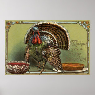 Poster Turkey by Punch and Pie