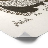 Poster Turkije-Schets (Hoek)