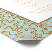 Poster Turkuaz avec certificat Gold nikkah (Coin)