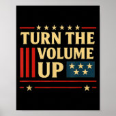 Poster Turn The Volume Up  (Devant)