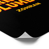 Poster Turn The Volume Up Zohran Quote Saying  (Coin)