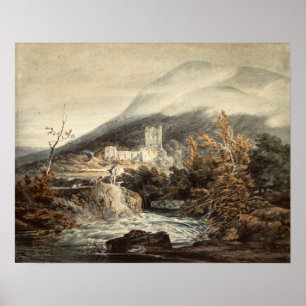 Poster Turner - Abbaye de Llanthony, Monmouthshire