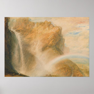 Poster Turner - Automne Supérieure De Reichenbach Rainbow
