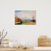 Poster Turner - Boys Catching Crabs, Scarborough Town (Cuisine)