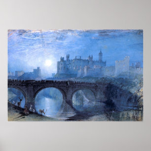 Poster Turner - Château d'Alnwick