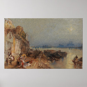 Poster Turner - coucher de soleil