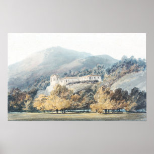 Poster Turner - Couvent Santa Lucia près de Caserta
