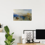 Poster Turner - Lucerne Depuis le Lac (Bureau à domicile)