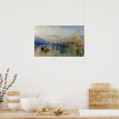 Poster Turner - Lucerne Depuis le Lac (Cuisine)