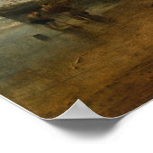 Poster Turner - Marché Aux Poissons À Hastings Beach (Coin)