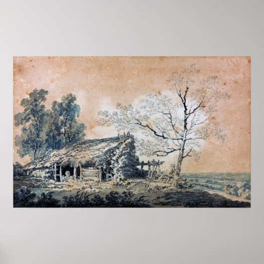 Poster Turner - Paysage Avec Grange (Devant)