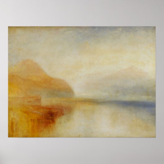 Poster Turner - Pier Inversible Loch Fyne, Matin (Devant)