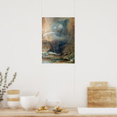 Poster Turner - Pont du Diable, col du Saint-Gothard (Cuisine)