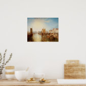 Poster Turner - Port De Dieppe (Cuisine)