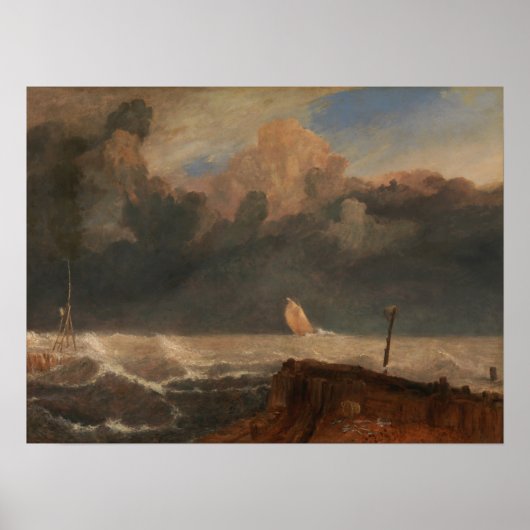 Poster Turner - Port Ruysdael (Devant)