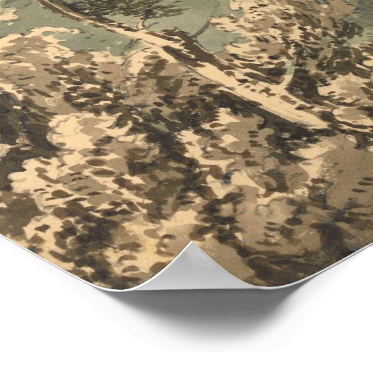 Poster Turner - Près de Grindelwald (Coin)