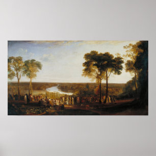 Poster Turner - Richmond Hill On the Prince Regent's Birt