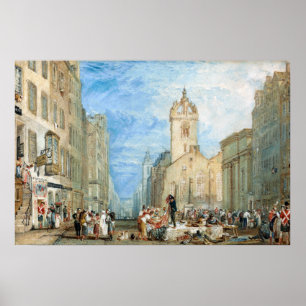 Poster Turner - Rue Haute Édimbourg