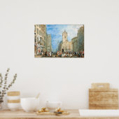 Poster Turner - Rue Haute Édimbourg (Cuisine)