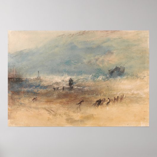 Poster Turner - Sables de Yarmouth (Devant)