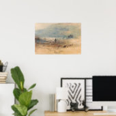 Poster Turner - Sables de Yarmouth (Bureau à domicile)