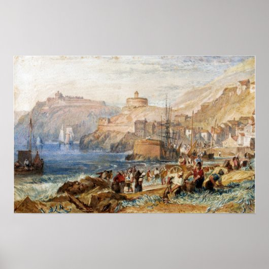 Poster Turner - St. Mawes Cornwall (Devant)