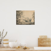 Poster Turner - Villa D'Este (Cuisine)