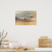 Poster Turner - Yarmouth Sands (Cuisine)