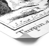 Poster Turpin comme il s'est caché dans une grotte (Coin)