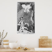 Poster Turpin comme il s'est caché dans une grotte (Cuisine)