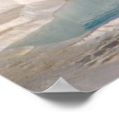 Poster Turquie, Château de Coton de Pamukkale). (Coin)