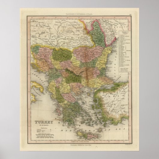 Poster Turquie En Europe (Devant)