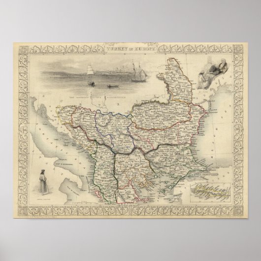 Poster Turquie En Europe (Devant)