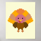 Poster Turquie - Pixel Art (Devant)