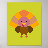 Poster Turquie - Pixel Art (Devant)