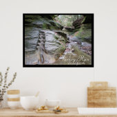 Poster Turquie Run State Park Eroded Stairs (Cuisine)