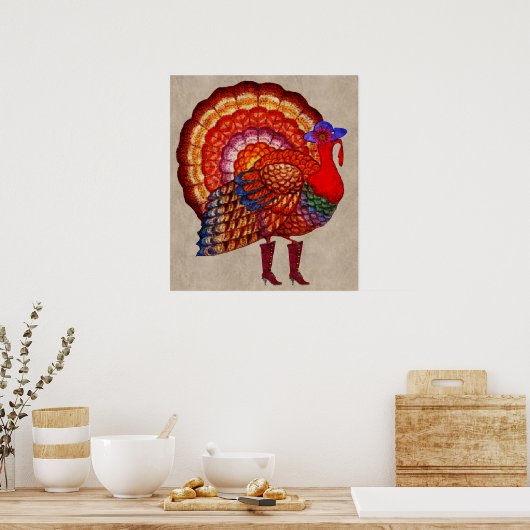 Poster Turquie stylée (Cuisine)