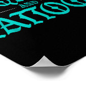 Poster Turquoise And Tattoos (Coin)