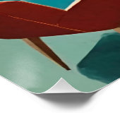 Poster Turquoise MCM Holiday #109 (Coin)