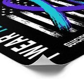 Poster Turquoise Purple Quelqu'Un Qui Me Manque Sensibili (Coin)