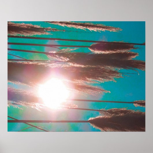 Poster "TurquoiseMidday" (Voorkant)