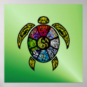 Poster Turtle Ba-gua (Devant)