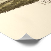 Poster Turtle Creek, PA Carte panoramique - 1897 (Coin)