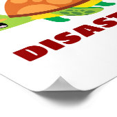 Poster Turtle Disaster Turtle Pun (Coin)