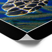 Poster Turtle Seascape (Coin)