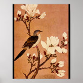 Poster Turtledove sur Flower Branch_L'Orient (Devant)